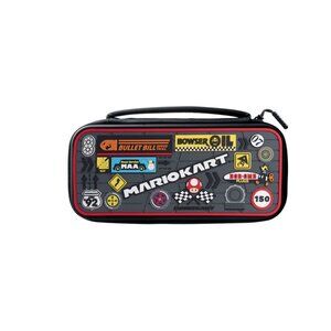 Mario Kart Nintendo Switch Travel Case Plus Glow Protective Hard Shell Glow-In-T